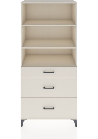 Hyperion Dolap 3 Raflı 3 Çekmeceli 88x44x195 Aytaşı-aytaşı Aytaşı