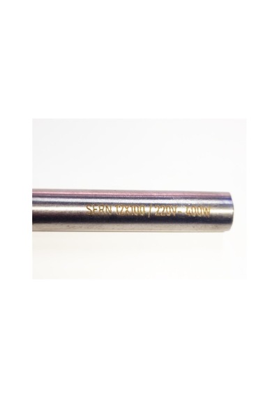 Fişek Isıtıcı Rezistans 10cm boy-12mm kalınlık-400 Watt-220V