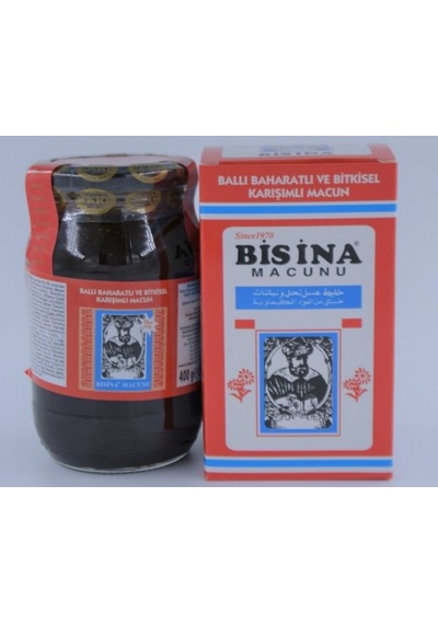 Niyazi Günaştı Bisina Ballı Baharatlı Bitkisel Karışımlı Macun 400 G