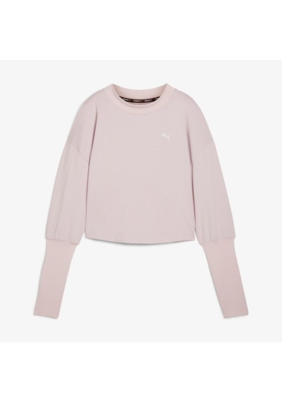 Puma 52568849 Studio Cloudspun Crew - Short Kadın Sweatshirt Pembe