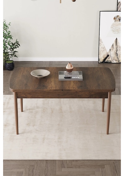 Familieconcept Almira Serisi, Barok Ahşap Desen 80x132 Açılabilir Mdf Mutfak Masası Takımı 6 Adet Sandalye Krem Familieconcept Almira Serisi, Barok Ahşap Desen 80x132 Açılabilir Mdf Mutfak Masası Takımı 6 Adet Sandalye Krem