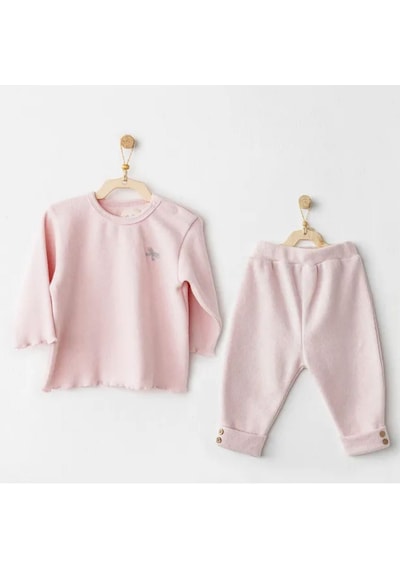 Andywawa 2'li Bebek Takım Ac26218 Pembe