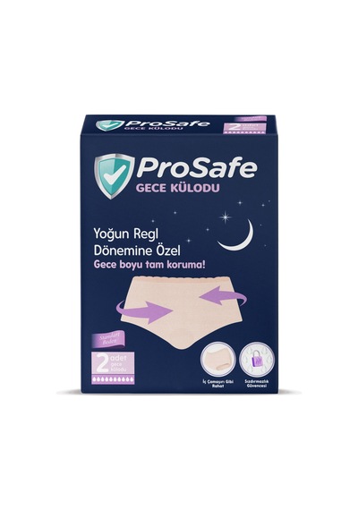 Prosafe Gece Külodu 2'li - 8 Adet Tarı Standart
