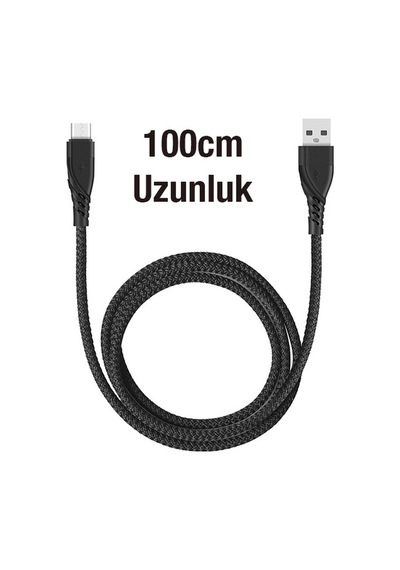 Ally Qc3.0 Usb To Type-c Hızlı Şarj Kablosu
