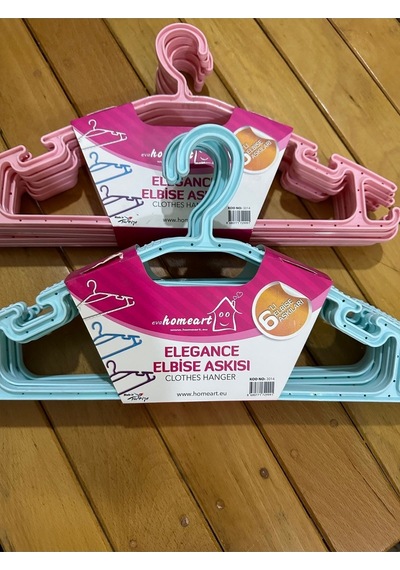 Elegance 6 Lı Elbise Askısı Diğer