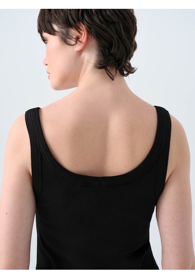 Loft Siyah Kadın Kolsuz T-shirt Lf2038440 Siyah