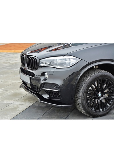 Bmw X5 F15 Mtek Ön Lip, Parlak Siyah, Abs Plastik, 2014 2018