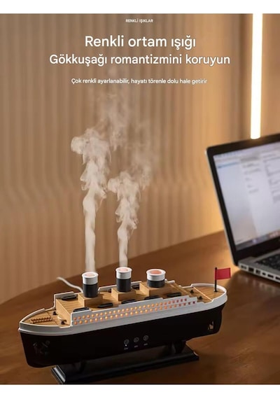 Lüks Okyanus Astar Aroma Hava Nemlendirici Yolcu Gemisi Aromaterapi Difüzör Uzaktan Kumanda