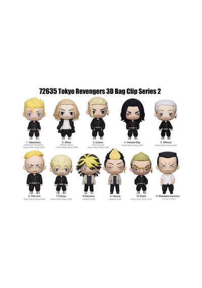 Tokyo Revengers Klipsli Figür Seri 2