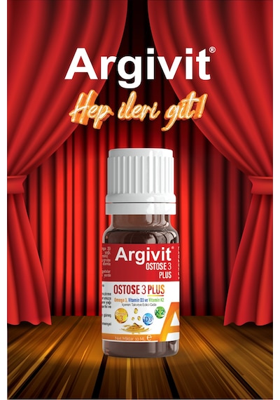 Ostose3 Plus Omega 3 Ve Vitamin D3 Içeren Takviye Edici Gıda 10 Ml