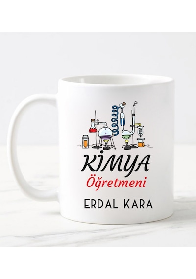 Nilhediye Kimya Öğretmeni Kupa Bardağı - 487080203