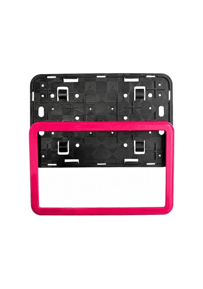 1. Kalite Çerçeveli Plakalık Pembe