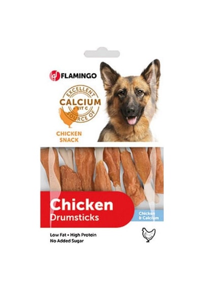 Flamingo Tavuklu Kalsiyum Kemik Köpek Ödül Maması 85 G