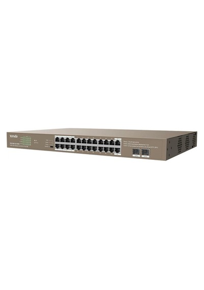 Tenda 24 Port 410W Full Poe Teg 1126P Gigabit 2x SFP Switch