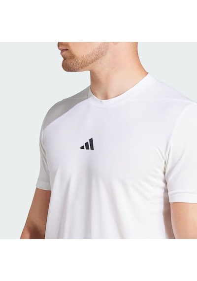 Whıte Adidas Erkek Günlük T-shirt D4t Tee Is3808 Beyaz