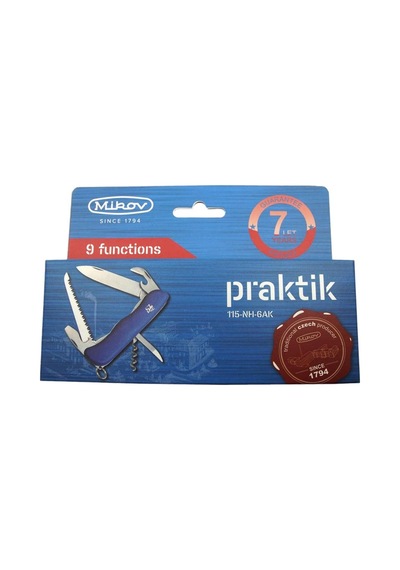 Mikov V1707540 Praktik Knife Turuncu Kamp Çakı 115-nh-6/ak Orange Turuncu