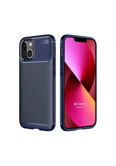 Apple Uyumlu  iPhone 13 6.1 Kilif Karbon Tasarim Negro Silikon Kapak 474330683