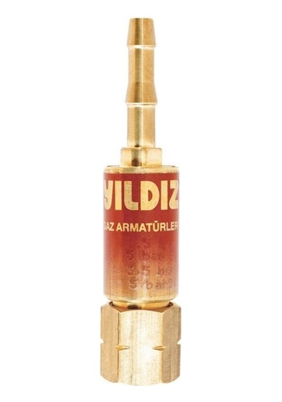 Yıldız 1118 Hamlaçlar İçin Yanıcı Gaz Asetilen Amniyet Valfi