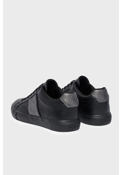 Guess Cribe Logolu Sneaker Ayakkabı Fmtcrıfal12 Erkek Ayakkabı Fmtcrı Fal12 Black Siyah
