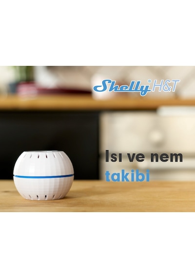 Shelly H&T - Akıllı Wi-Fi Nem ve Isı Sensörü