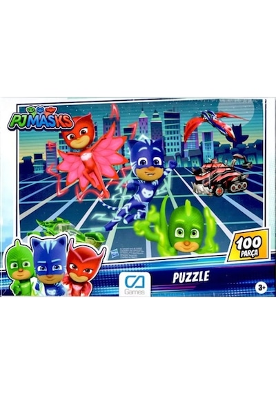 Pjmasks - 100 Parça Puzzle