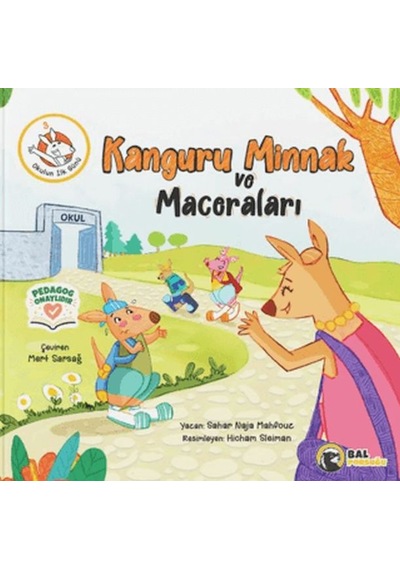 Kanguru Minnak Ve Maceraları 3 - Okulun İlk Günü - Qhdh-899644