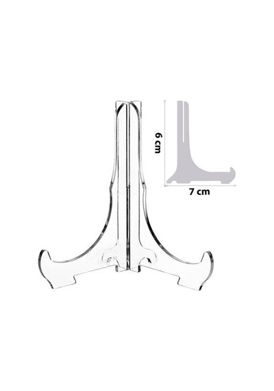 Plastik 7 Cm Teşhir Ayağı No: 0