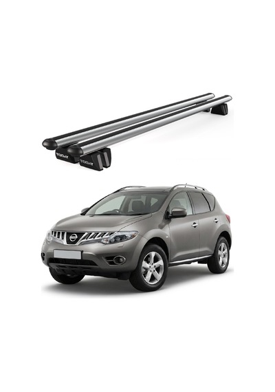 Pençe Nissan Murano Ara Atkı 2008-2015 Uyumlu Gri Ara Atkı Port Bagaj Tavan Barı