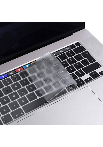 Apple Uyumlu MacBook Pro 2020 13 Inch A2289-A2251 Türkçe Klavye Koruyucu Kılıf