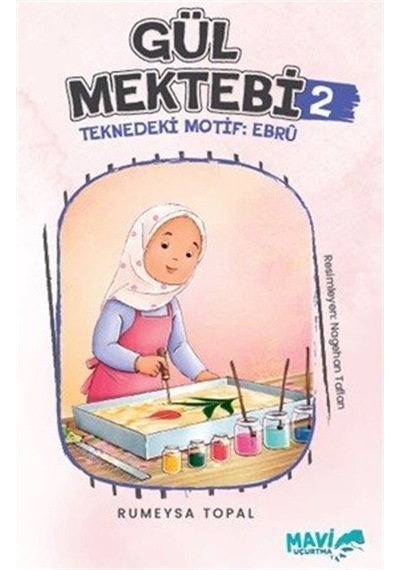 Gül Mektebi 2 Teknedeki Motif Ebru / Rumeysa Topal