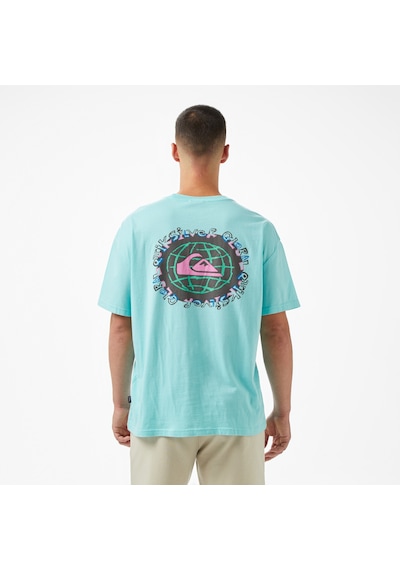 Quiksilver Global Heat Erkek Mor T-shirt Eqyzt08021 Mor