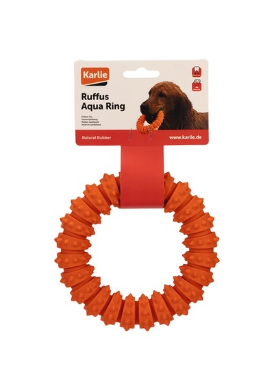 Karlıe - 651 - Plastik Halka Köpek Oyuncağı - Csmo-tex - Turuncu 15