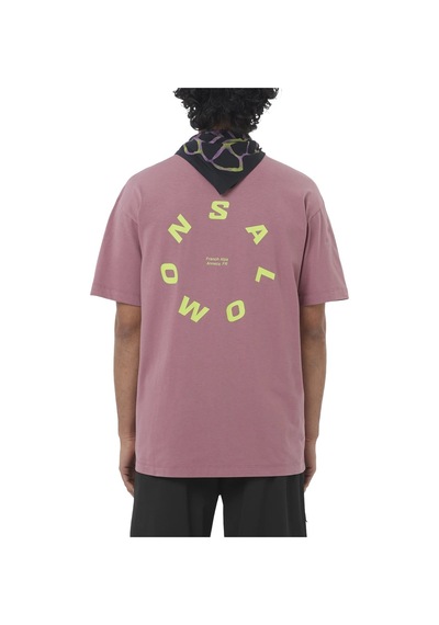 Salomon Round Logo Graphıc 2053 Pembe