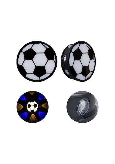 Powermaster Pm-24457 Gün Işığı - Mavi Futbol Topu Dekoratif Led Duvar Aplik