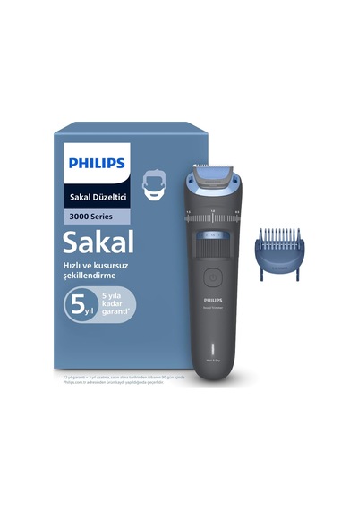 Sakal Düzeltici, 20 Uzunluk, Kendiliğinden Bilenen Bıçaklar, Islak & Kuru Kullanım,bt3617/15