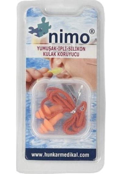 Nimo Yumuşak İpli Silikon Kulak Koruyucu