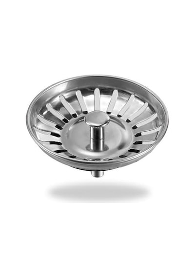 Mutfak Gider Süzgeci Çap 8 Cm Mutfak Lavabo Süzgeci Açık Ahşap