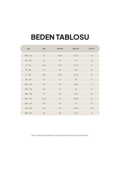 Lcw Petite Bordo Beli Lastikli Pileli Kadın Şort