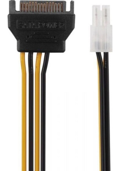 30 cm 15 pin erkek sata to 4 pin kablo 15 pin sata to 4 pin 12v power kablo