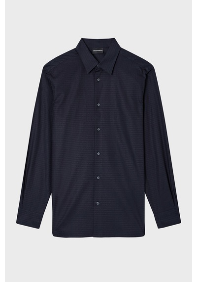 Emporio Armani Erkek Gömlek Em001537 Af18123 Fb319 Lacivert Lacivert