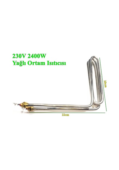 Sanayi Fritöz Isıtıcı Rezistans 2400w - Sern R4024 Cr304 230v