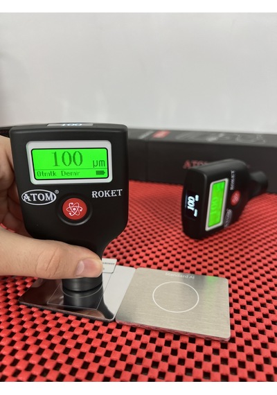 Atom Roket Boya Ölçüm Aleti Boya Ölçüm Cihazı Boya Test Cihazı