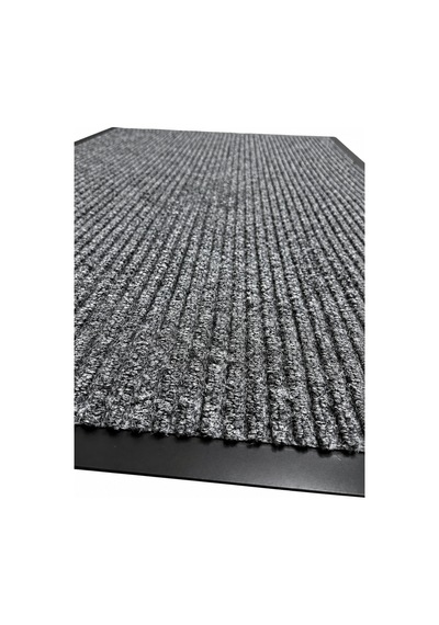 Oceanfront 80x120 Cm Gri Kapı Önü Paspası Kaymaz Pvc Tabanlı Yoğun Trafiğe Uygun Giriş Paspası