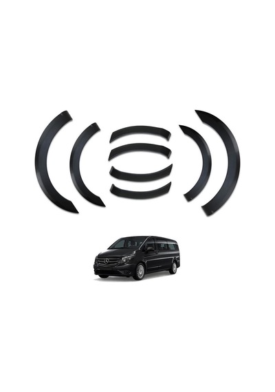 Mercedes Vito Çamurluk Koruma Dodik Seti 8 Parça 2015 Ve Üstü