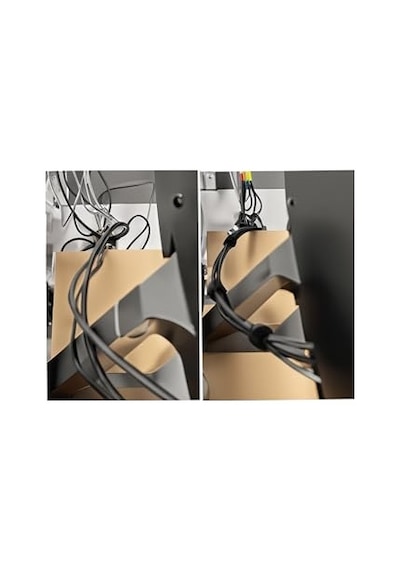 Busstier Yapışkanlı Cırt Cırt Kablo Düzenleyici 5 Metre Kablo Düzenleme Organizer Bant Ev Ofis Ve Araç İçin Pratik Çözüm