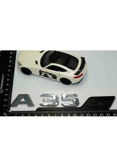 Dk Benz A 35s Bagaj Siyah Krom Abs 3m 3d Yazı Logo