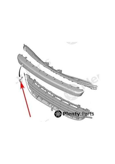 Peugeot 207 Ön Tampon Kuşağı 7452.zs İthal
