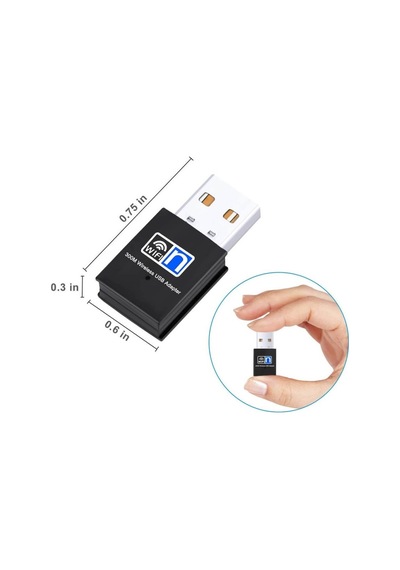 Afila Wf2235 2.4ghz 300mbps Wireless Usb Wifi Adaptör Realtek Chip Ieee 802.11n, Ieee 802.11g, Ieee 802.11b