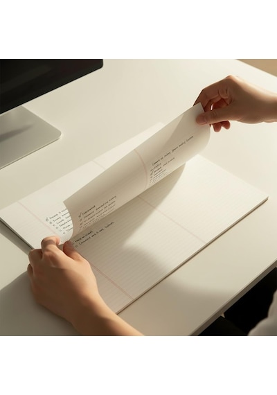 Tr Paperto. A3 Kopar At Not Kağıdı, 29,7 42 Cm A3 , 80 Yaprak, 110 Gr Ivory Kağıt, Yapışkansız Masaüstü No