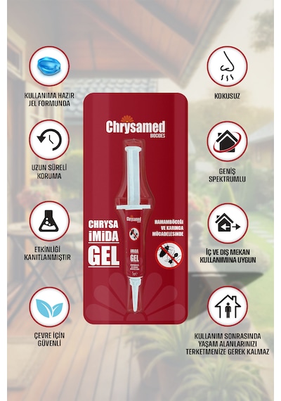 İmida Gel 5 Gr Hamamböceği Ve Karınca Jeli